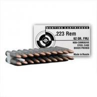 TULA .223 Remington 62GR FMJ 40/25 - TA223622