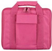 BD CASE NYLON 11 X 9 LOCKING ZIPPER PINK - 511P