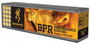 Browning  BPR 22LR  40gr LHP High Velocity 100rd box