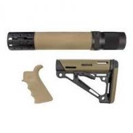 Hogue AR15 M16 W/ GRIP FOREND & STOCK FDE - 15378