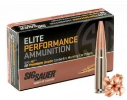 Sig Sauer Elite Copper Hunting Open Tip Match Hollow Point 300 AAC Blackout Ammo 20 Round Box - E300H120