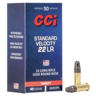 CCI .22 LR 40GR STANDARD VELOCITY H999 - 0035FG CCI .22 LR 40GR STANDARD VELOCITY H999 - 0035FG