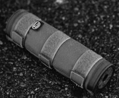 SILENCERCO SUPPRESSOR COVER BLACK 7.6 - AC1978 SILENCERCO SUPPRESSOR COVER BLACK 7.6 - AC1978