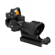 Trijicon ACOG RMR Combo 4x 32mm Amber Crosshair 223 BDC Reticle Black Rifle Scope