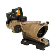 Trijicon ACOG ECOS Combo 4x 32mm Red Crosshair 223 BDC Reticle Rifle Scope - TA31D100553