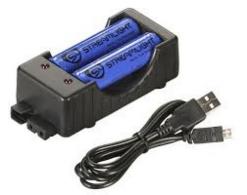 STREAM 18650 CHARGER KIT USB INCLUDES 2 BAT