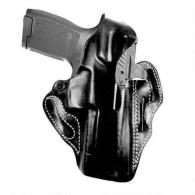 DeSantis Thumb Break Scabbard Belt Holster Right Hand Fits SIG P320 RX Compact Leather Black - 001BA8HZ0