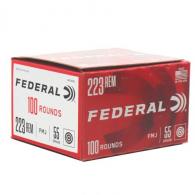 FEDERAL AMERICAN EAGLE .223 Remington 55GR FMJ 100 rd box - BP223BL