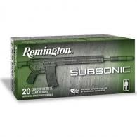 Main product image for REM SUBSONIC .300 Black 220GR OTFB 20/10