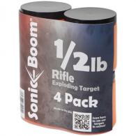 SONIC BOOM 1/2LB EXPLODING TARGET 4 PACK - SBTHP4P SONIC BOOM 1/2LB EXPLODING TARGET 4 PACK - SBTHP4P