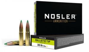 Nosler 300 AAC Blackout 125gr Ballistic Tip Hunting Ammunition - 61032 Nosler 300 AAC Blackout 125gr Ballistic Tip Hunting Ammunition - 61032