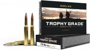 Nosler 270 Winchester 130 GR Partition 20 round box - 61024 Nosler 270 Winchester 130 GR Partition 20 round box - 61024