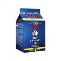 CCI .22 MAG 30GR VNT POUR PACK 125RD CCI .22 MAG 30GR VNT POUR PACK 125RD