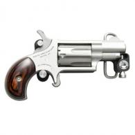 North American Arms Mini Rosewood/Stainless 1.13 22 WMR Revolver