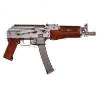 Kalashnikov USA, KP-9 AK Pistol, 9mm 9.25" Barrel Red Wood Pistol Grip and Forend 30rd