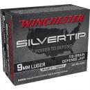 WIN SILVERTIP 9MM 115GR STHP 20/10 - W9MMST WIN SILVERTIP 9MM 115GR STHP 20/10 - W9MMST