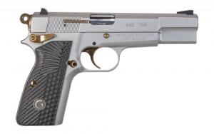 EUROPEAN AMERICAN ARMORY Girsan MC P35 9MM Chrome plated Gold accented Frame - 393485 EUROPEAN AMERICAN ARMORY Girsan MC P35 9MM Chrome plated Gold accented Frame - 393485