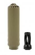 HUXWRX FLOW 556K W/ FLASH HIDER KIT Flat Dark Earth Multi-Caliber Suppressor - 2450 HUXWRX FLOW 556K W/ FLASH HIDER KIT Flat Dark Earth Multi-Caliber Suppressor - 2450