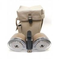 RWB DUAL DRUM MAG AR15 100RD TAN CLEAR FRONT - AR100T RWB DUAL DRUM MAG AR15 100RD TAN CLEAR FRONT - AR100T