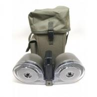RWB DUAL DRUM MAG AR15 100RD Olive Drab Green CLEAR FRONT - AR15100G RWB DUAL DRUM MAG AR15 100RD Olive Drab Green CLEAR FRONT - AR15100G