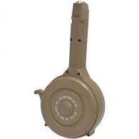 RWB DRUM MAG For Glock .40 S&W 50RD TAN POLYMER (20) - GD4050T RWB DRUM MAG For Glock .40 S&W 50RD TAN POLYMER (20) - GD4050T