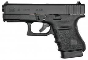 Glock36 Gen3 .45 ACP 6+1 W/RAIL FS US# - UI3650201FGR Glock36 Gen3 .45 ACP 6+1 W/RAIL FS US# - UI3650201FGR