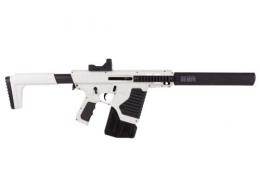 CROS FULL AUTO ST1 W/ RED DOT WHT/BLK AIR RIFL - CFAST1X