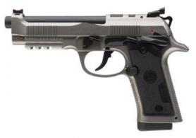 Beretta 92X Performance Carry Optic Ready 9mm 4.9" 10+1 Gray Nistan Steel Frame