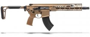 Sig Sauer MCX-SPEAR LT 7.62x39mm, 11.5", Folding Stock, FDE, 28+1 - RMCX762R11BLTSBR Sig Sauer MCX-SPEAR LT 7.62x39mm, 11.5", Folding Stock, FDE, 28+1 - RMCX762R11BLTSBR
