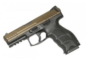 Heckler & Koch HK VP9 9mm 4.09" Midnight Bronze Cerakote, Night Sights, 3-17rd Magazines - 81000799 Heckler & Koch HK VP9 9mm 4.09" Midnight Bronze Cerakote, Night Sights, 3-17rd Magazines - 81000799