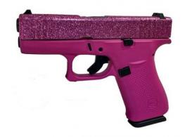 GLOCK 43X 9MM CRUSH GLITTER GUNZ
