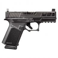 Anderson B2-N891-A000 Kiger 9C Pro Compact 9mm Luger 15+1 3.91" Fluted Barrel, Black DLC Optic Cut/Ported/Serrated Slide