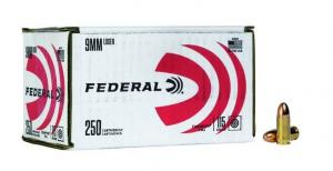 FED CHAMPION 9MM 115GR FMJ 250/4 - C9115A250 FED CHAMPION 9MM 115GR FMJ 250/4 - C9115A250