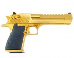 Magnum Research BBL DESERT EAGLE 6 .44 MAG 24K GOLD BLEM - ZBAR446GO