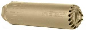 Huxwrx Flow 762 Ti Suppressor Kit 7.62 5/8x24 FDE with Muzzle Brake - 2747 Huxwrx Flow 762 Ti Suppressor Kit 7.62 5/8x24 FDE with Muzzle Brake - 2747