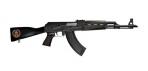 Zastava ZPAPM70 AK-47 Rifle - "Molon Labe" Black Furniture | 7.62x39 | 16.3" Chrome Lined Barrel - ZR7762SMLB