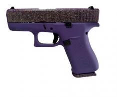 Glock 43x 9mm Semi-Auto Pistol GlitterGunz Joker Purple - PX4350201AWAGG Glock 43x 9mm Semi-Auto Pistol GlitterGunz Joker Purple - PX4350201AWAGG