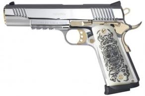 Girsan MC1911 Liberador .45 ACP 5" Polished Stainless, Gold Accents 8+1