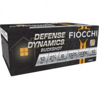 Fiocchi Defense Dynamics 12GA 2.75 8P BUCK 10/25 - 12BK008 Fiocchi Defense Dynamics 12GA 2.75 8P BUCK 10/25 - 12BK008