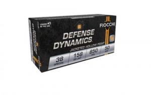 Fiocchi 38SPL 158GR JHP 50/20 - 38B