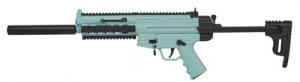 ATI GSG-16 .22 LR, 16.25" Barrel, Folding Stock, Mint Green, 22 Rounds - GERGGSG1610M