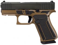 Glock 43x MOS "Happy Little Trees" 9mm Semi Auto Pistol - PX4350201FRMOSHLT Glock 43x MOS "Happy Little Trees" 9mm Semi Auto Pistol - PX4350201FRMOSHLT