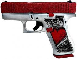 Glock 43X "Queen of Hearts" 9mm Semi Auto Pistol - PX4350201QOH Glock 43X "Queen of Hearts" 9mm Semi Auto Pistol - PX4350201QOH