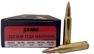 SIE AMMO .223 Remington 77GR Hollow Point BT FOLDS OF HONOR 20/10 - A937709F