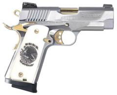 EUROPEAN AMERICAN ARMORY MC1911 Liberador Officer, 9mm, 3.5" Barrel, Mexican Coat of Arms Grips, 9 Rounds - 391063 EUROPEAN AMERICAN ARMORY MC1911 Liberador Officer, 9mm, 3.5" Barrel, Mexican Coat of Arms Grips, 9 Rounds - 391063
