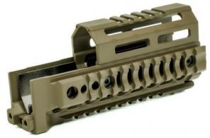 Midwest Industries AK Alpha Series Quad Rail Handguard 6.0" - FDE - AKALPHAQR6FDE Midwest Industries AK Alpha Series Quad Rail Handguard 6.0" - FDE - AKALPHAQR6FDE