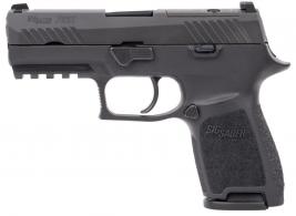 Sig Sauer P320 Compact, 9mm, 3.9" Barrel, Black, Optics Ready Slide, 10 Rounds - 320C9BSSP10 Sig Sauer P320 Compact, 9mm, 3.9" Barrel, Black, Optics Ready Slide, 10 Rounds - 320C9BSSP10