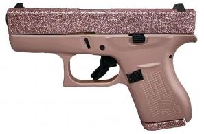 Glock 42 .380 ACP 3.25 Rose Gold Glitter Gunz - UI4250201RGGG Glock 42 .380 ACP 3.25 Rose Gold Glitter Gunz - UI4250201RGGG