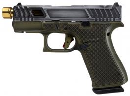 GLOCK 43X GREEN TARPON THREADED GOLD BARREL - PX4350201FRMOSGTGB