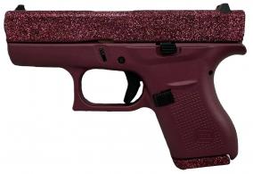 GLOCK 42 .380 ACP 3.25 GLITTER GUN BLACK CHERRY - UI4250201BCGG